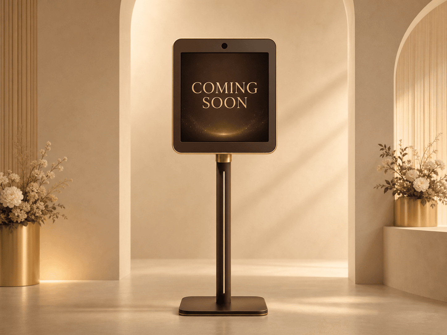 Coming Soon visual voor de nieuwe iPad Photobooth